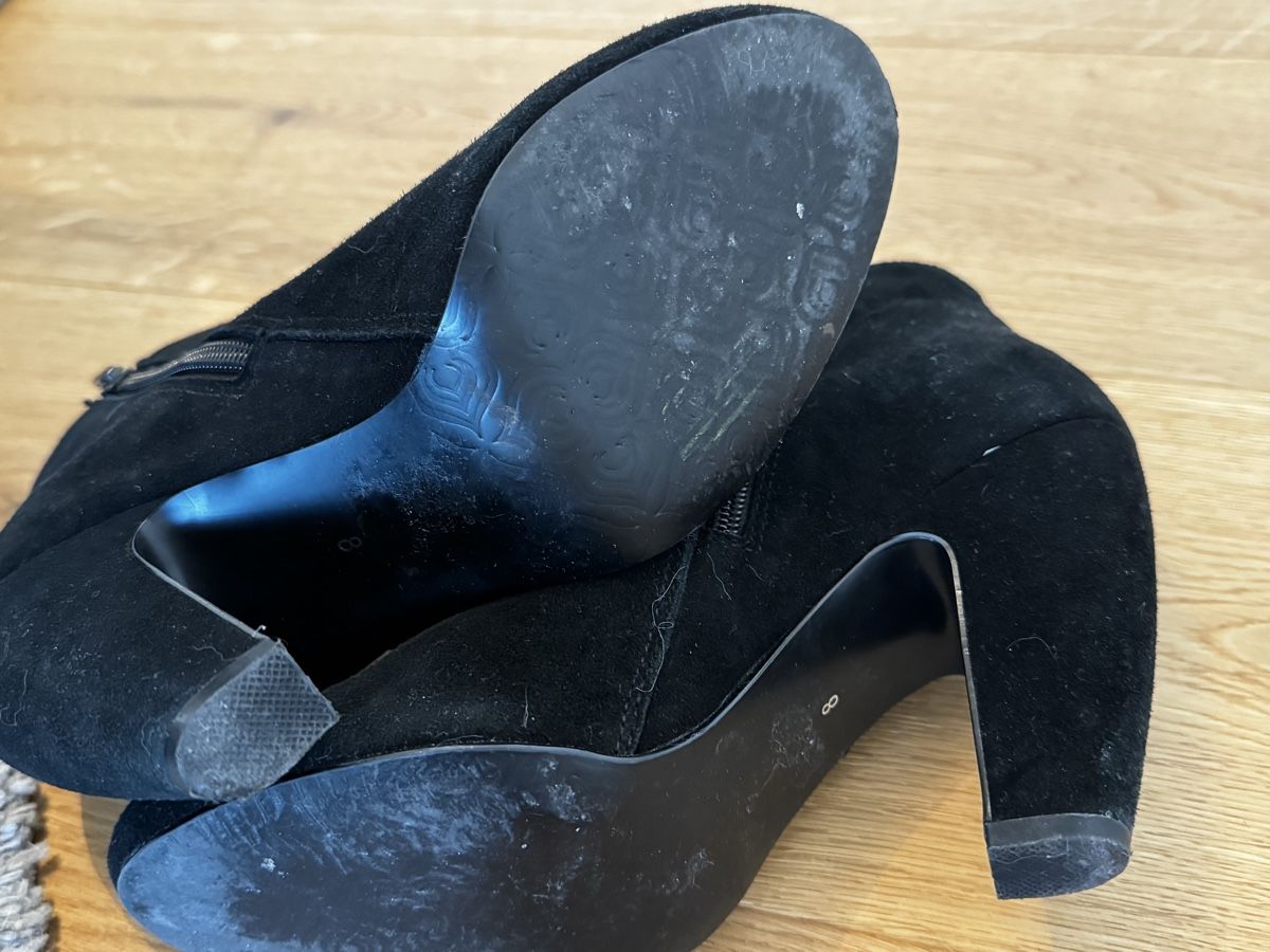 Steve Madden Scarpe da donna: Black Suede Steve Madden Ankle Boots 39 – Usato da Baar venduto da corinab_ 4