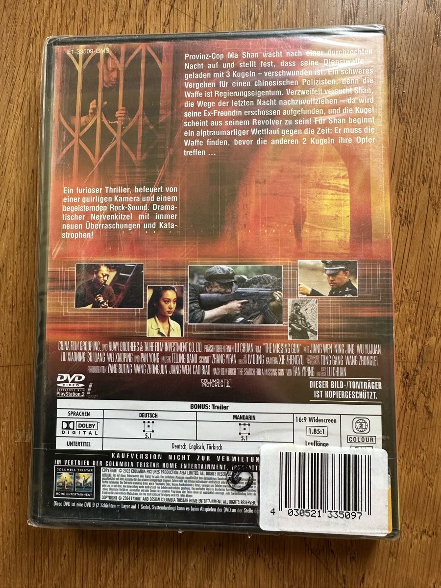 Alle DVDs: Die verlorene Waffe, DVD OVP – Neu und originalverpackt aus Benken ZH von Audi-erich 1