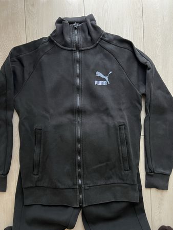 Black Puma tracksuit, perfect condition!
