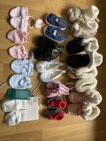 Baby- Mädchenschuhe und Hanschuhe Gr. 16-19