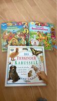 3 Kinderbücher,Tierkinder,Tierkarussell,Bauernhoftiere🐣