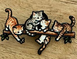 Süsser Pin Katzen