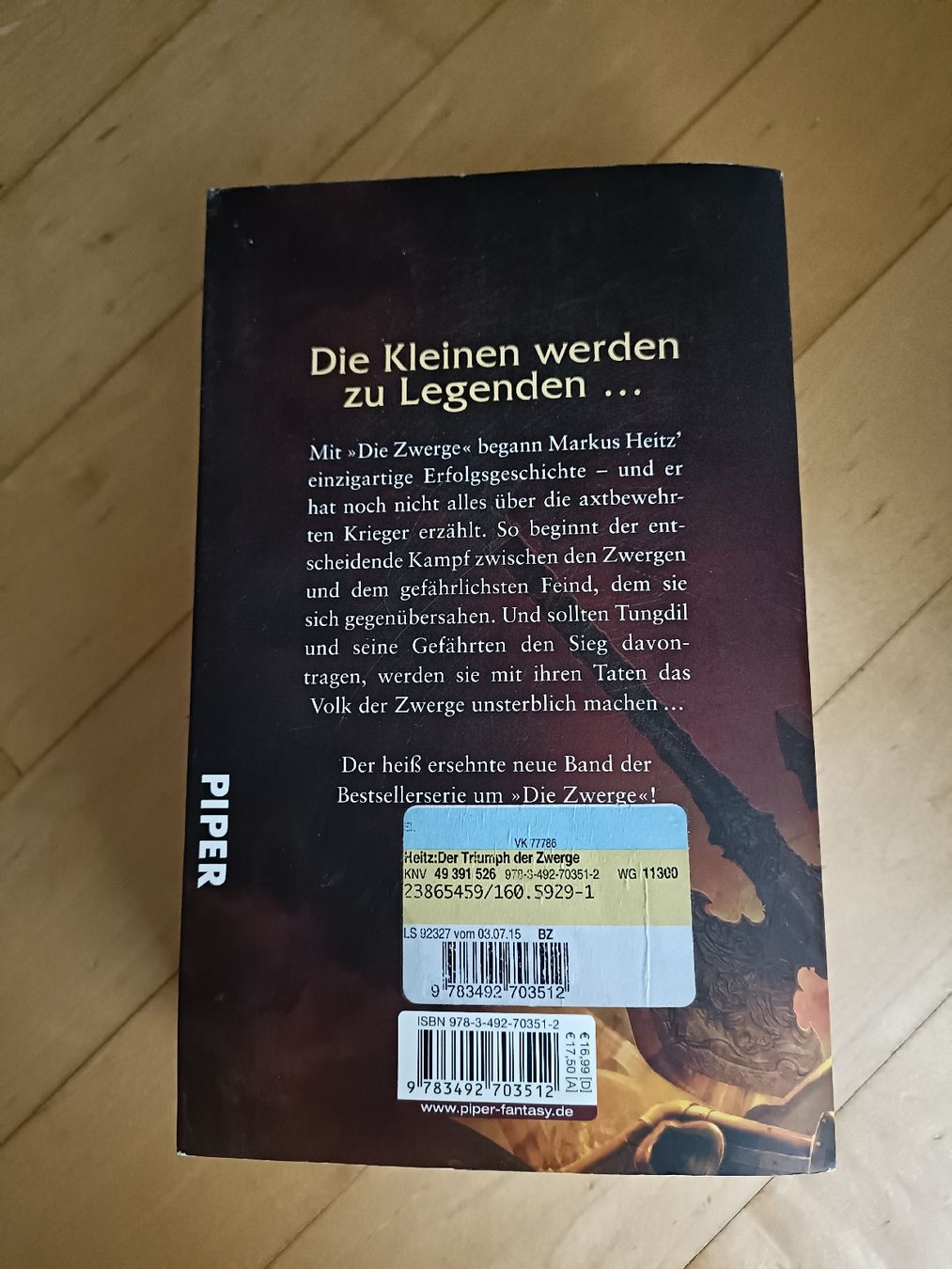 Livres: Triumph der Zwerge – Neuf (Voir description) à Gossau SG par scania1509 1