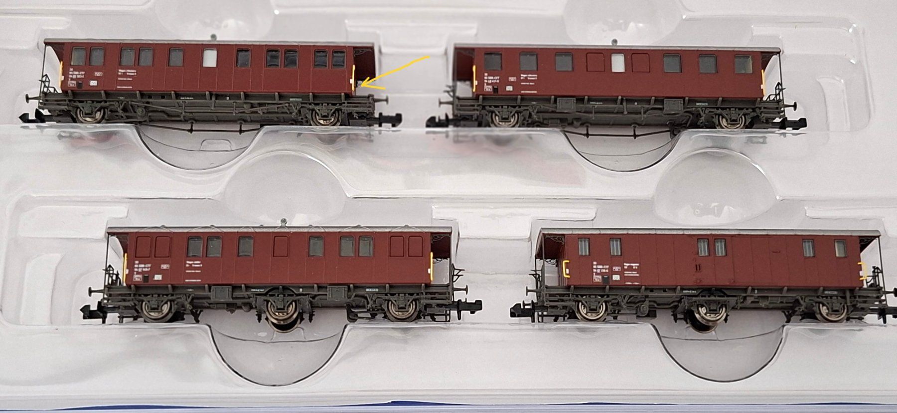 Piko Modellini di ferrovie: Piko Bauzug Set SBB 94346  4 teilig – Usato da Biberist venduto da Ntrains 7