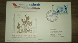 Swissair Geneve - Valencia 29.10.1990