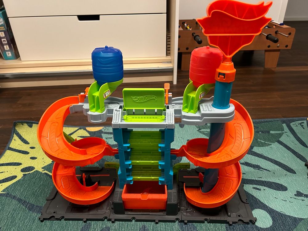 Hot Wheels City Mega Turm Autowaschanlage Kaufen Auf Ricardo