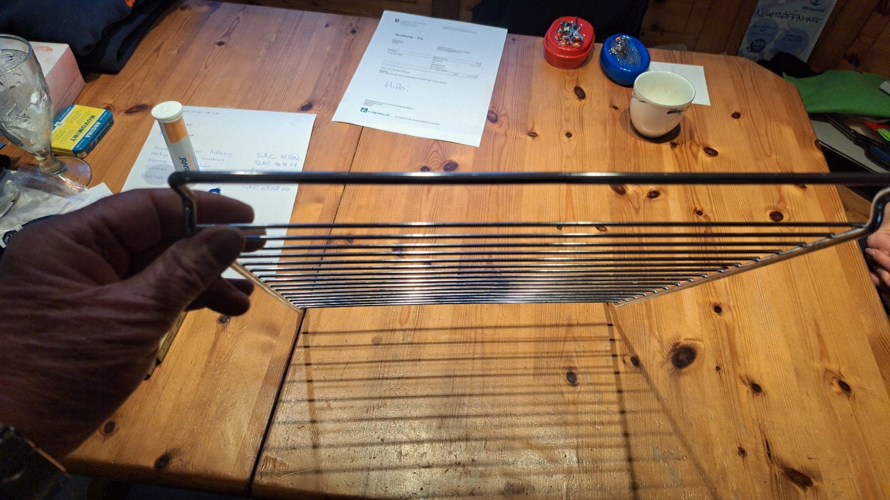 Komplettküchen: Bachofenrost 44.6cm x 33.9cm x 2cm – Gebraucht aus Bischofszell von Haetti0 1