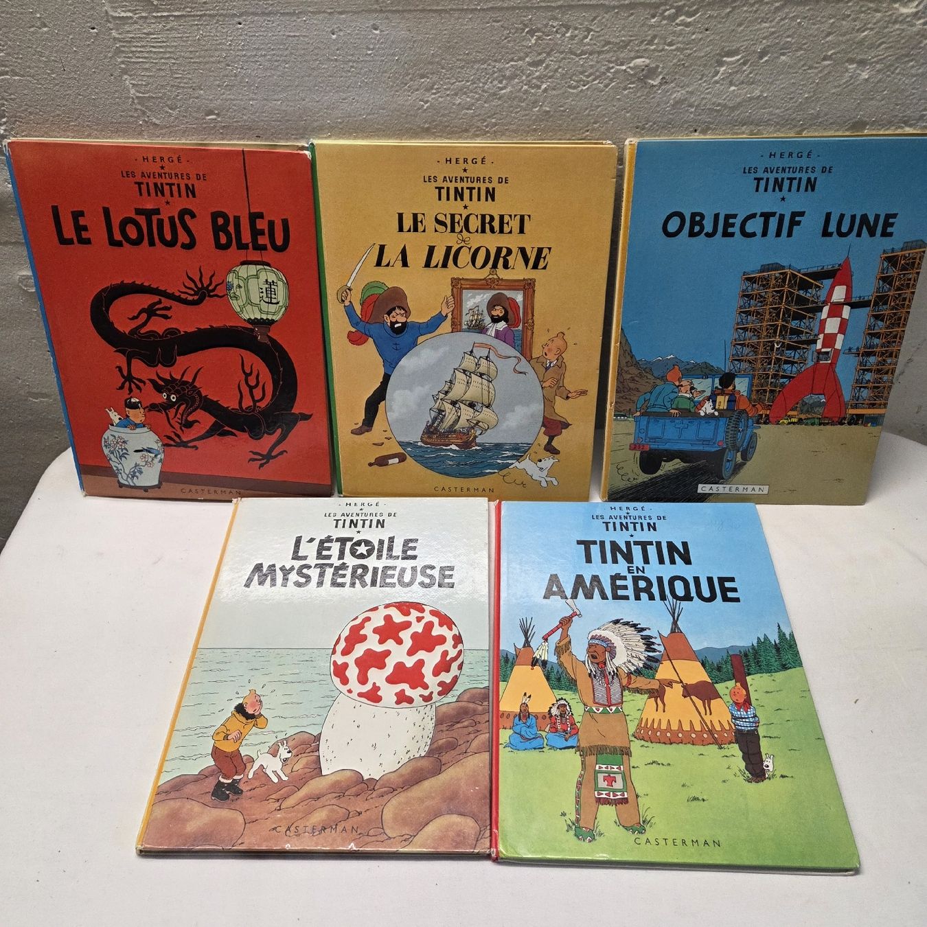 BD: 5 Comics TINTIN – D'occasion à Stans par Ducati16 1