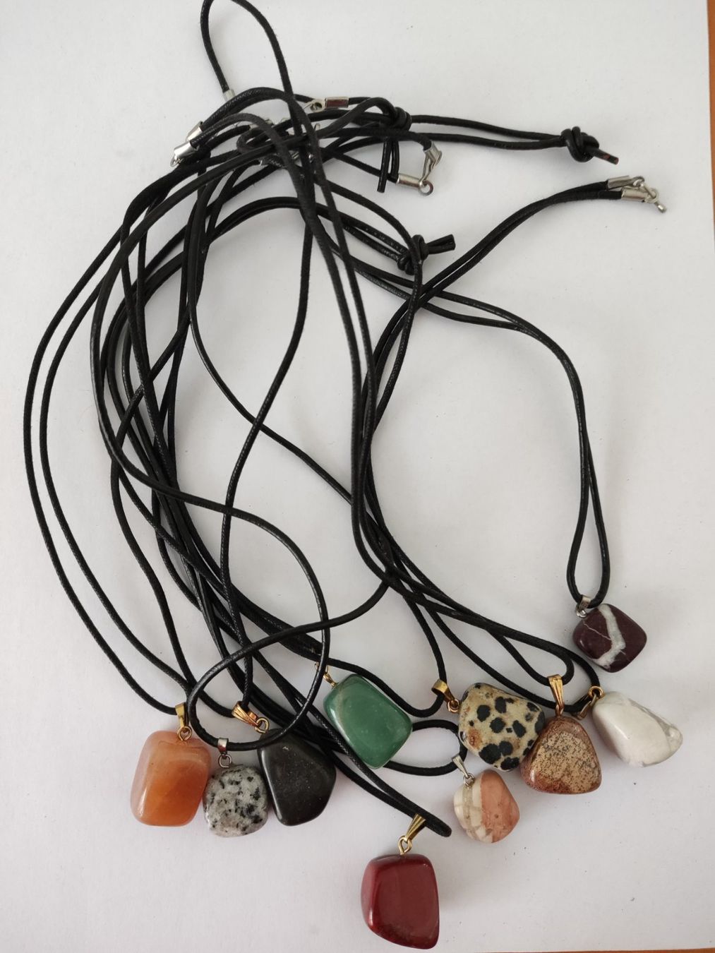 Sonstiger Schmuck: Edelsteinketten 10 Stück Lot – Neu und originalverpackt aus Münchenbuchsee von Cori1968