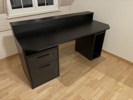 Schreibtisch schwarz 