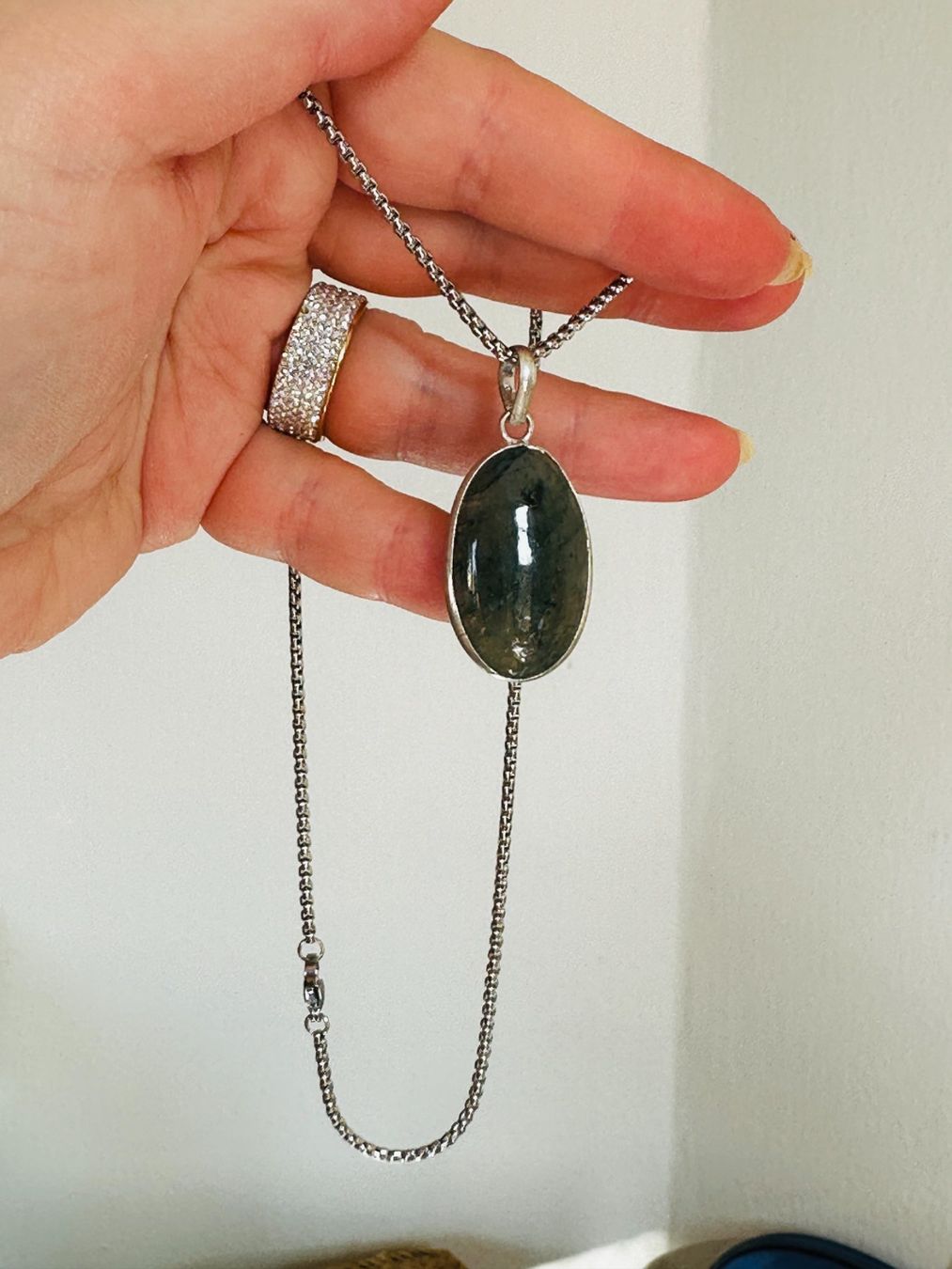 Catenine: Labradorite necklace – Nuovo e nell'imballaggio originale da Genève venduto da AGBERG 5
