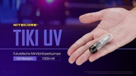 UV-Schlüsselbundlampe NiteCore TIKI UV