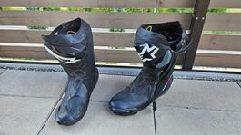 Alpinestars Supertech R Vented Motorradstiefel schwarz Gr.44