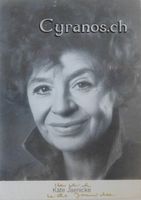 Käte Jaenicke (1923-2002) Schauspielerin - sign. Foto
