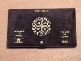 Jeu de monnaies France 1980 - Vide