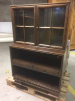 schöne antike Vitrine englischer Stil Massivholz