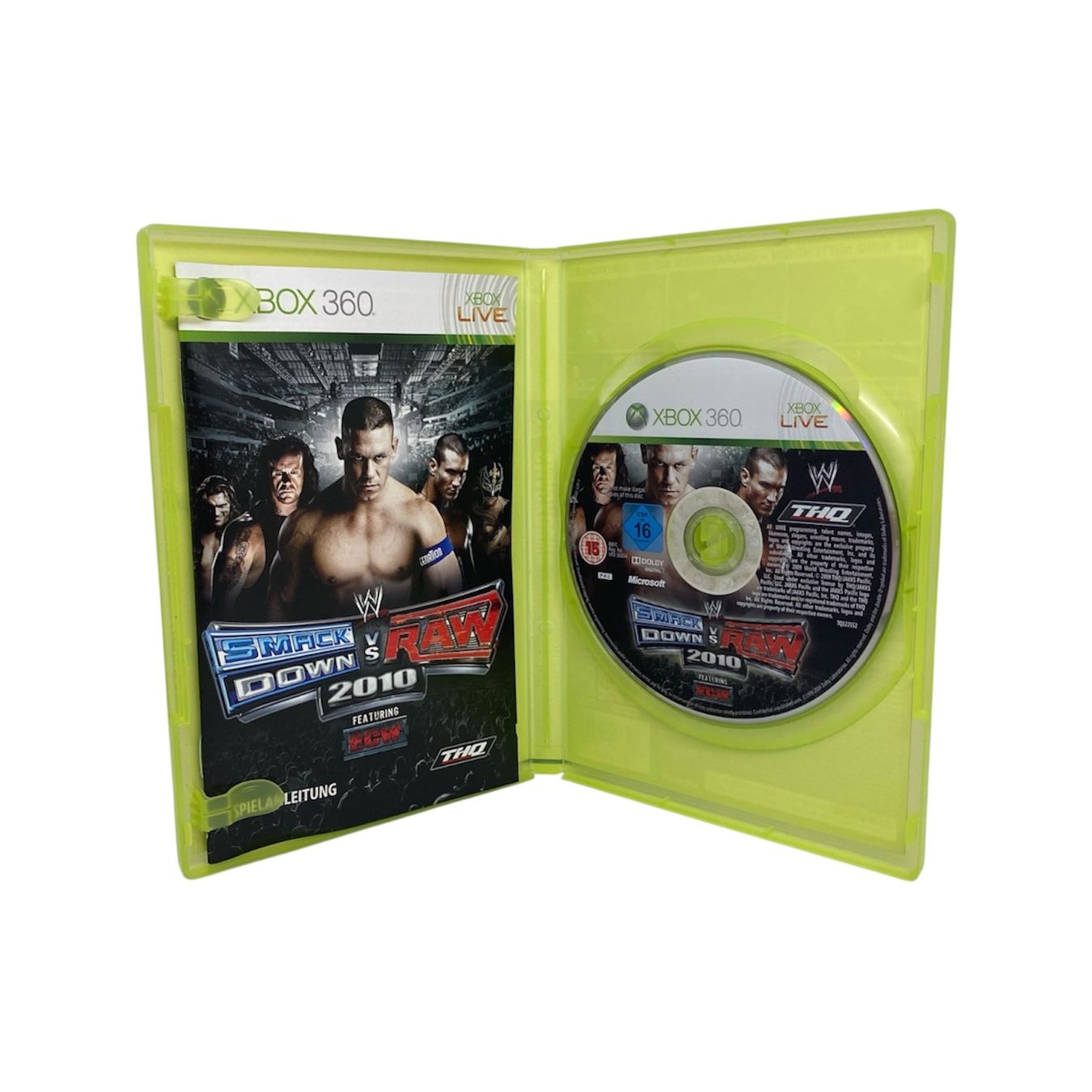 Microsoft Spiele: Snack Down vs RAW 2010 Xbox360 (de/fr) – Gebraucht aus Teufenthal AG von Retro-Stash-Shop 1