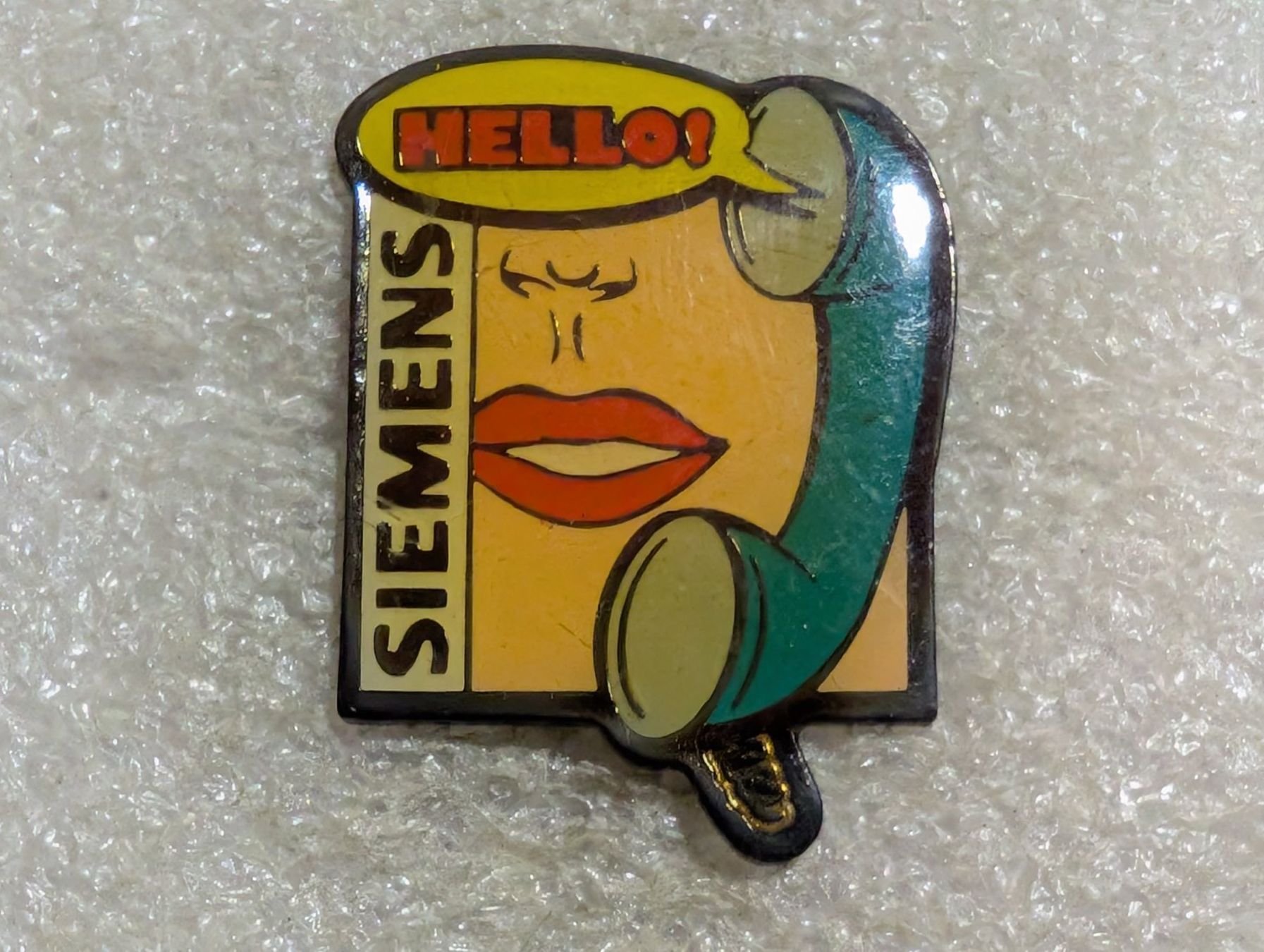 Placchette & Badge: Ansteckpin 185: Siemens – Usato da Oppligen venduto da Pin-Fall-Shop