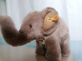 Steiff Elefant wollplűsch neuwertig