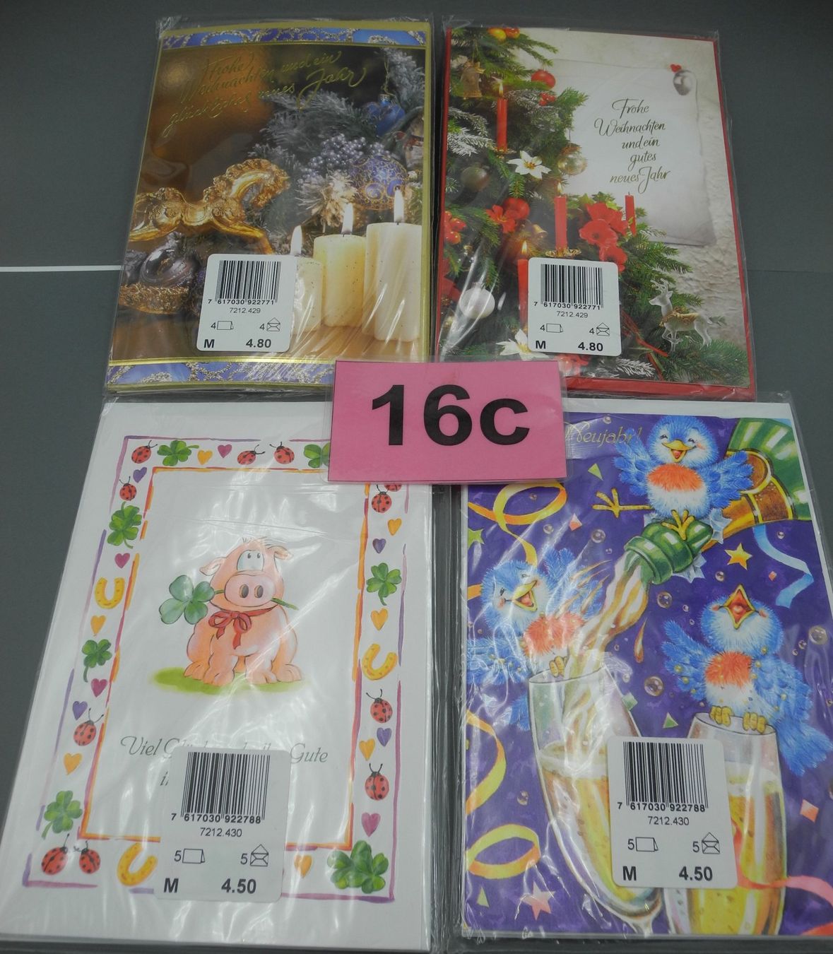 Cartoline: 18 Weihnachtskarten, div. Motive, Nr. 16c – Nuovo e nell'imballaggio originale da Kottwil venduto da Crazyrolf 3