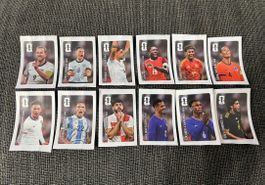 Alle 12 Coca Cola Panini WM 2026 Sticker Set