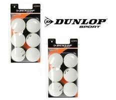 Ausverkauf - Dunlop Tischtennisbälle Club Match 12 Stk.