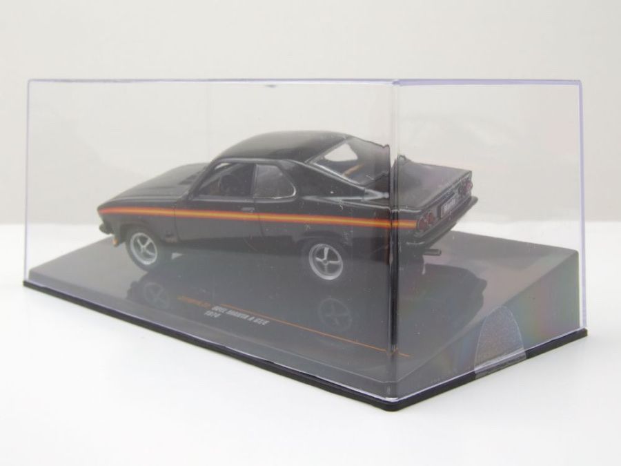 Opel Modellautos: OPEL MANTA A GT/E SCHWARZ BLACK MAGIC  1:43 IXO – Neu und originalverpackt aus Suhr von Moebelsiralfred 3