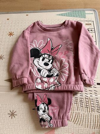 Minnie Mouse Set, Pulli und Hose, 12 Monate