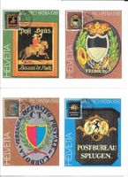 Pro Patria 1981 Serie 4 Maximumkarten B190-B193 ET 27.5.1981