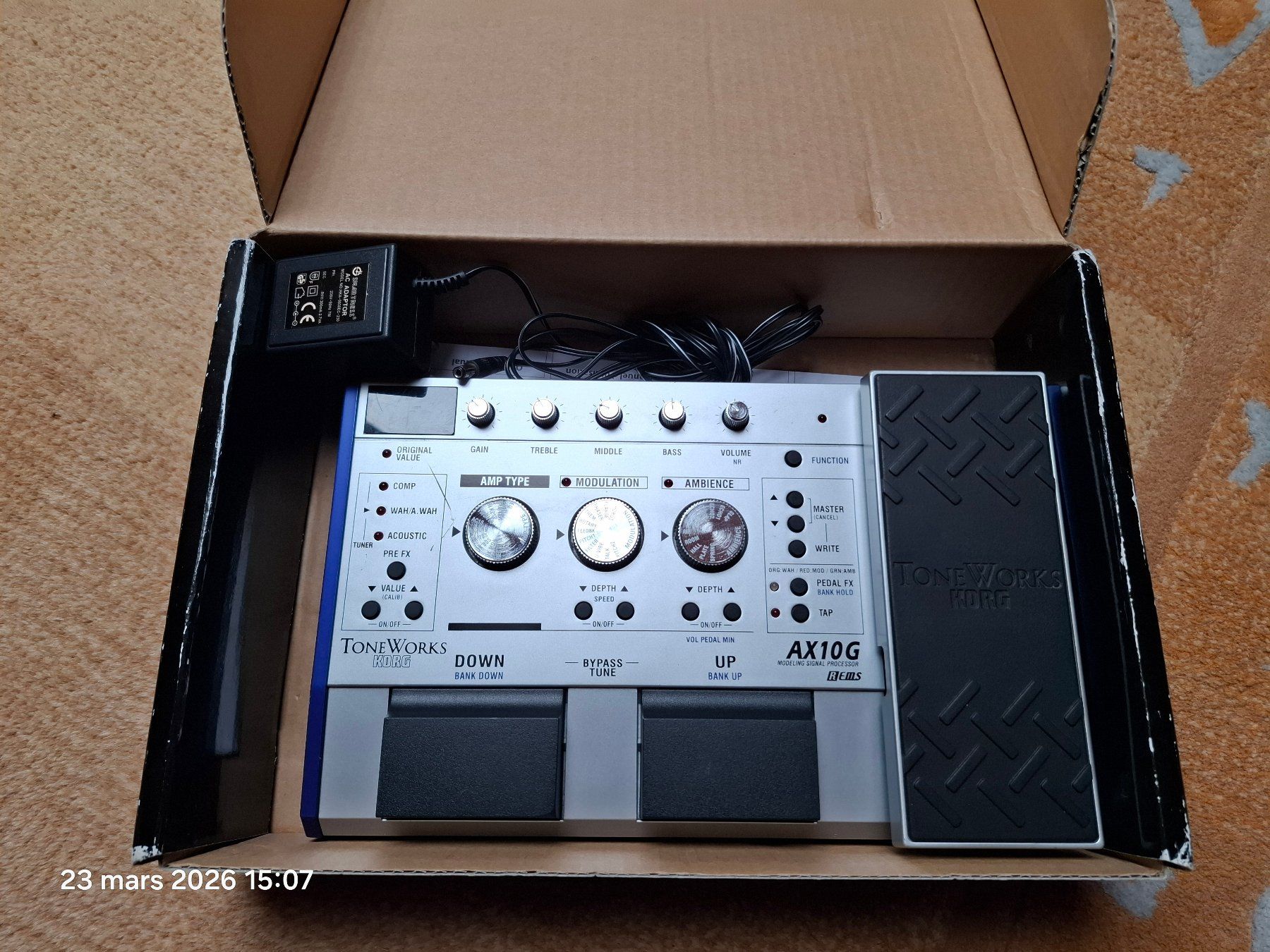 Strumenti musicali: Korg Ax10g - Multi-effets   ****    1.-    **** – Usato da Yverdon-les-Bains venduto da Dan00 3