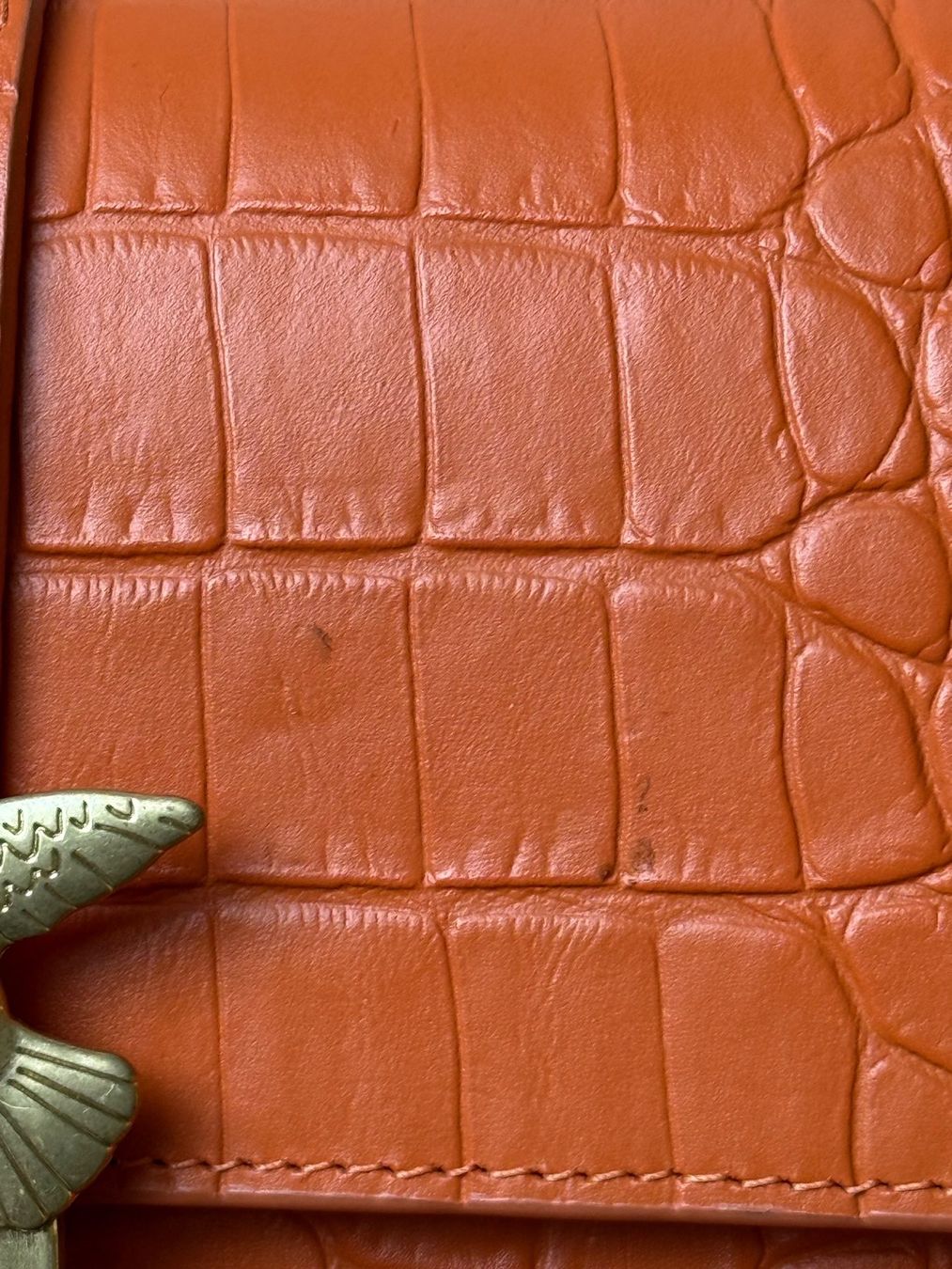 Pinko Borse da donna: PINKO Handtasche croco orange – Usato da Endingen venduto da lisous.closet 4