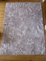 Tapis étoile enfant lavable 120x160 cm lilas bon état