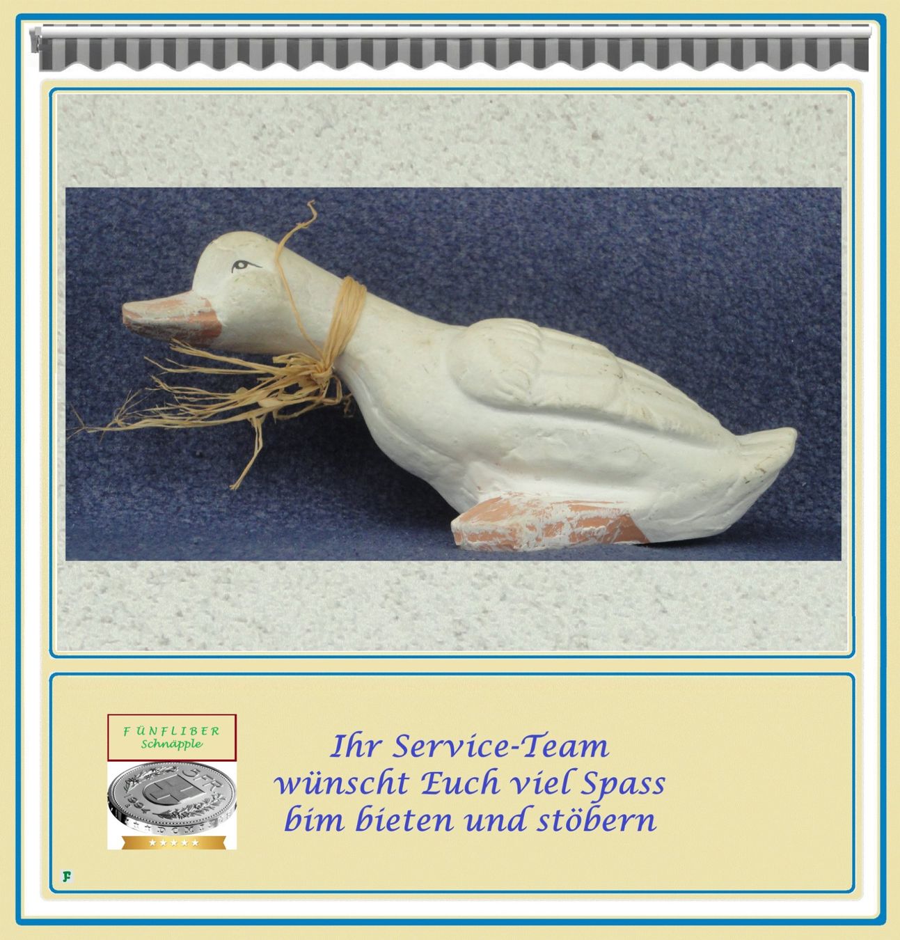 Statuette: Deko-Ente • Ton – Usato da Münchwilen TG venduto da FDOF_SHOP 2