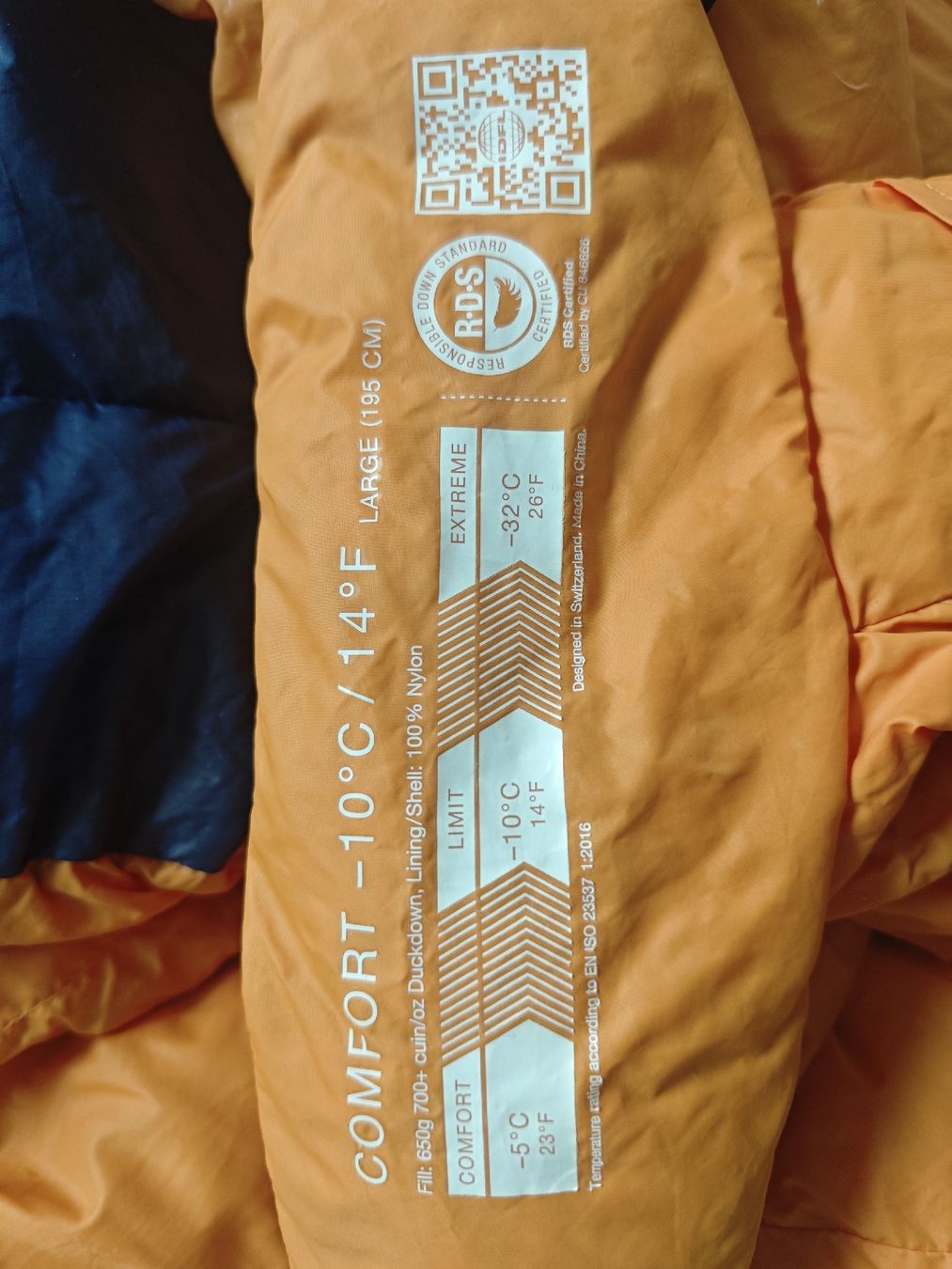 Exped Sacchi a pelo: Exped Daunenschlafsack, -10°C – Usato da Zürich venduto da SwissParalettes 2