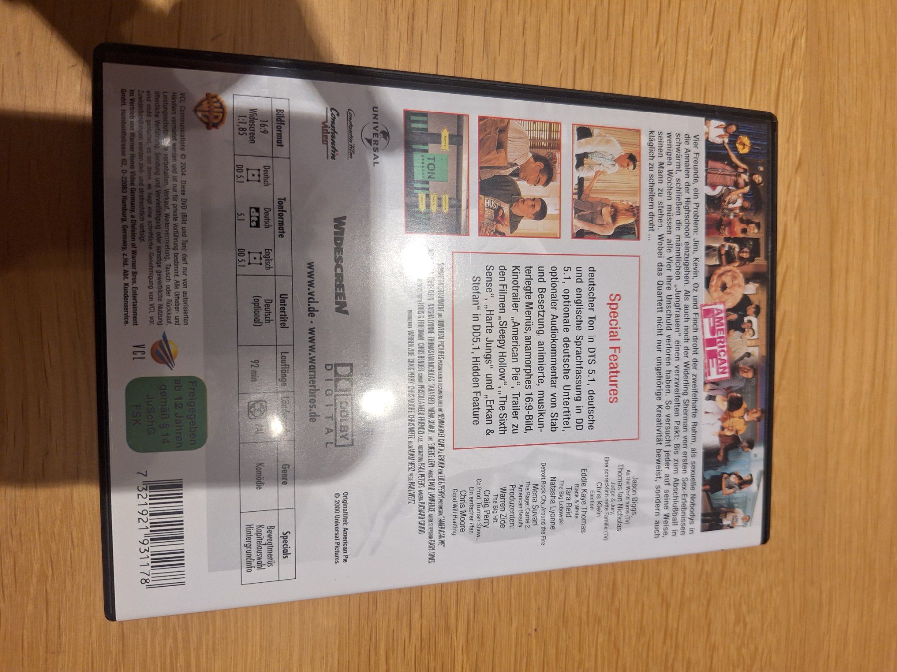 Alle DVDs: Dvd American Pie – Gebraucht aus Wanzwil von chlinih93 1