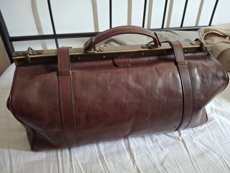 Weekender Reisetasche Arzttasche - Topzustand - Leder