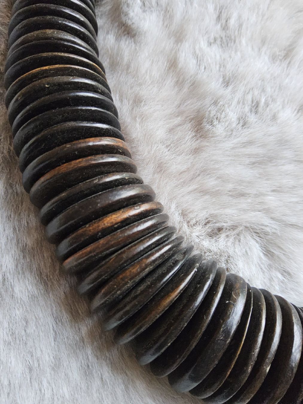 Catenine: Vintage BOHO Kokosnussschalen Halskette Collier – Usato da Zürich venduto da SciTec 5