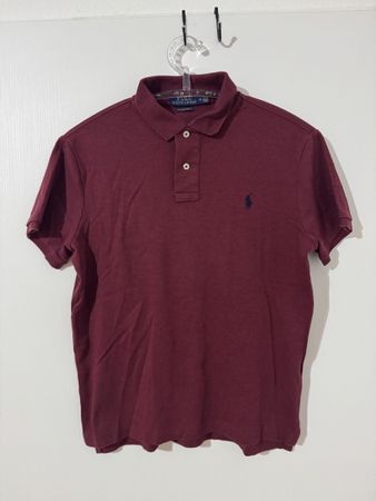 Polo Ralph Lauren poloshirt Bordeaux Grösse M oryginal