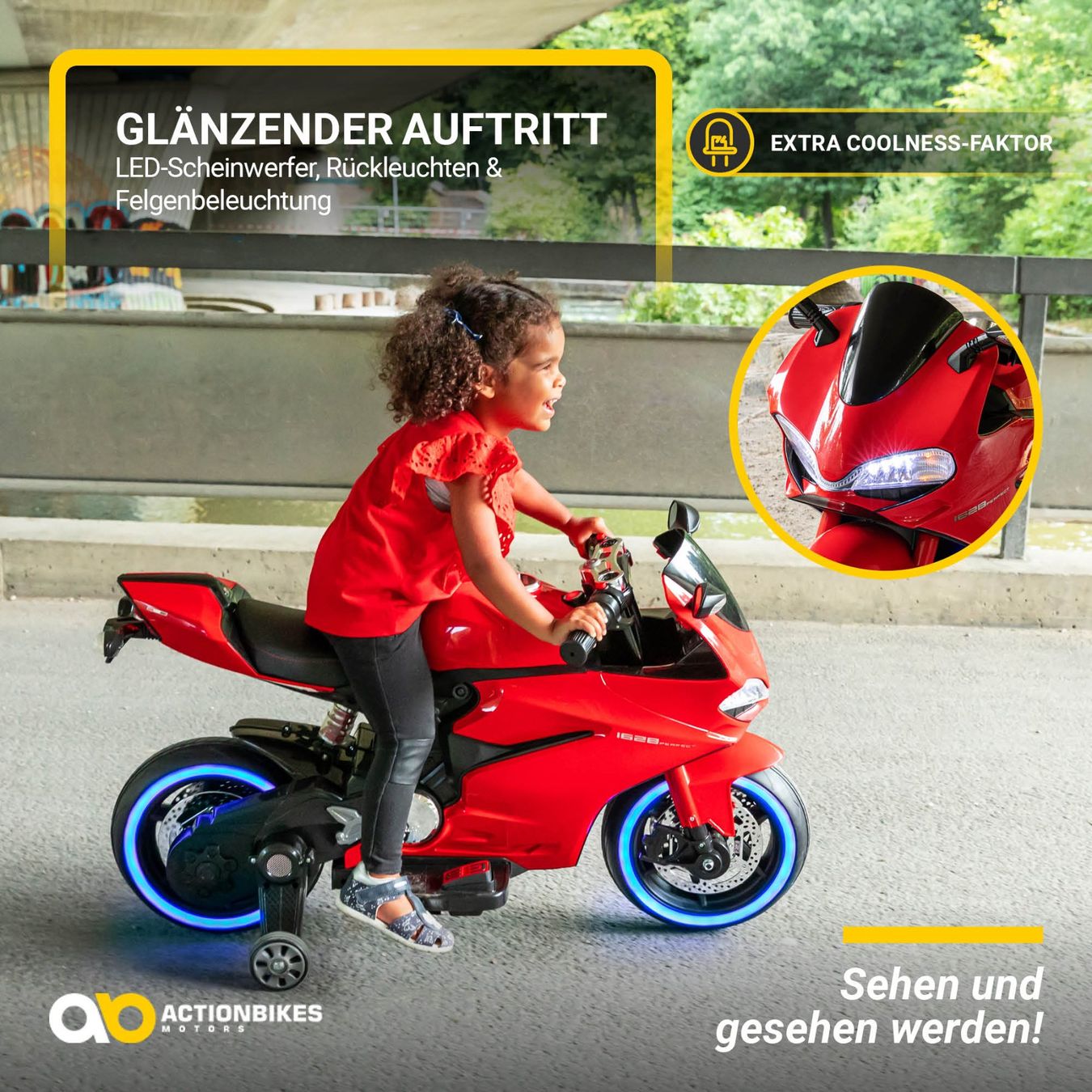 Veicoli per bambini: Kindermotorrad 1299SS, Elektromotorrad, Soft-Start – Usato da Cham venduto da G-Money_swiss 6