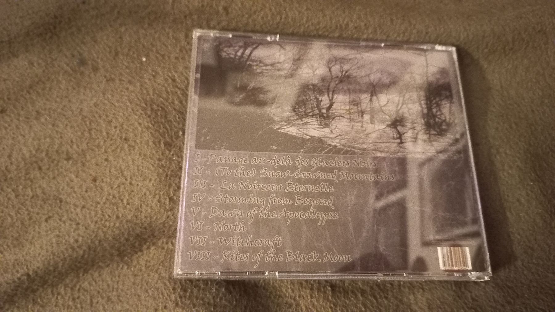 CD: Sorcier des Glaces-North Cd Black Metal – Usato da Olten venduto da Donatello1984 1