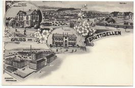 LITHO Gruss aus BRÜTTISELLEN Handlung Geschw. Meier ...