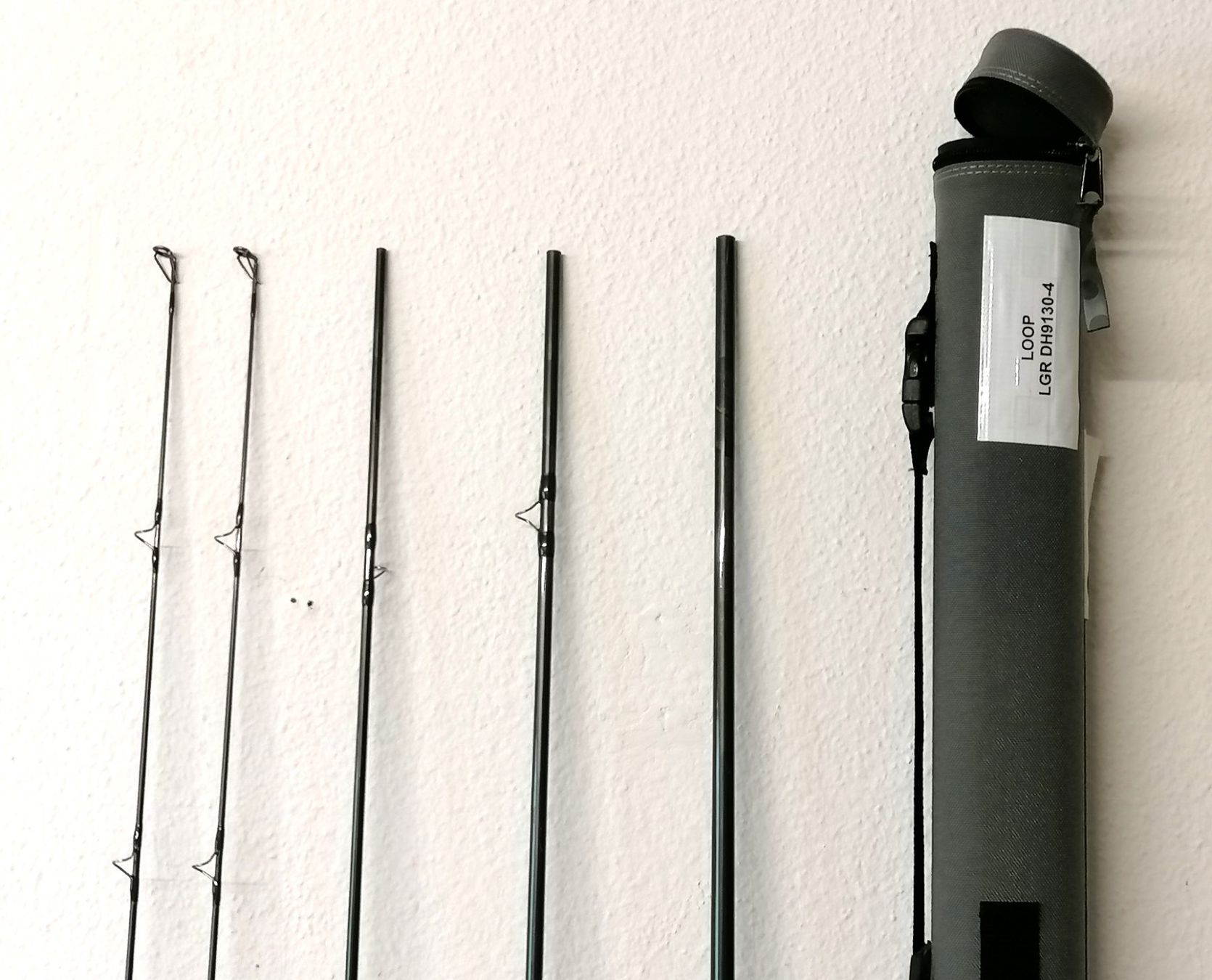 Canne da pesca: Loop Gray Line LGR DH 9130-4A 13’ 9wt 4-teilig – Usato da Reinach BL venduto da fliegenrolli 4