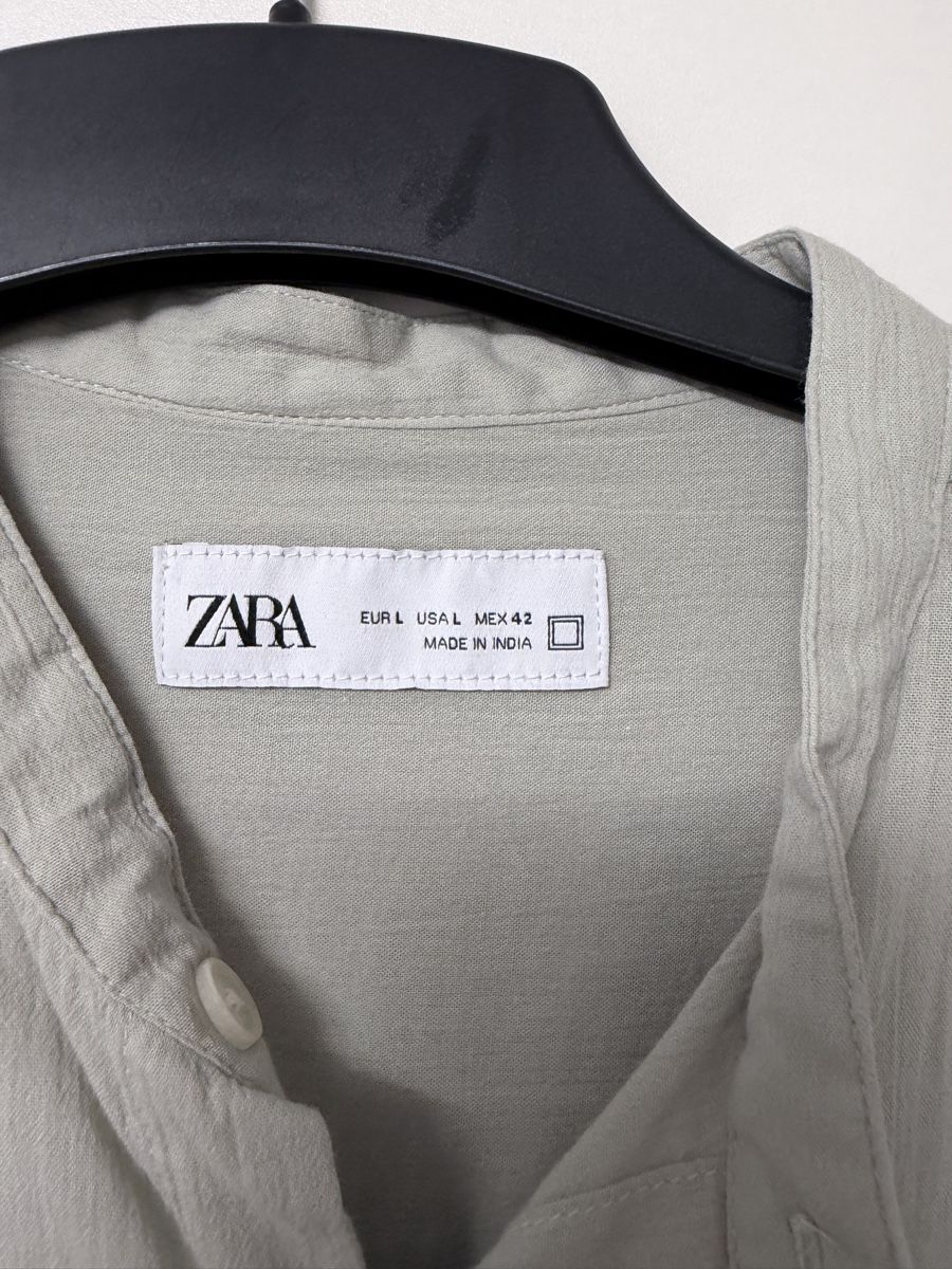 Zara Chemises: Zara leinenhemd grösse L – D'occasion à Steinhausen par Albin6312 1