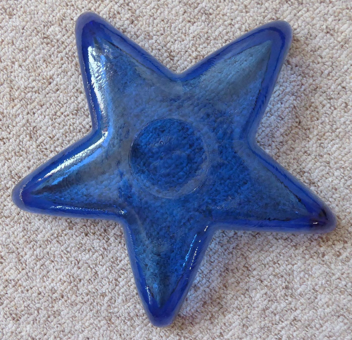 Tutte le decorazioni: SEESTERN   Deko aus blauem Glas – Usato da Wettingen venduto da tonia3 2