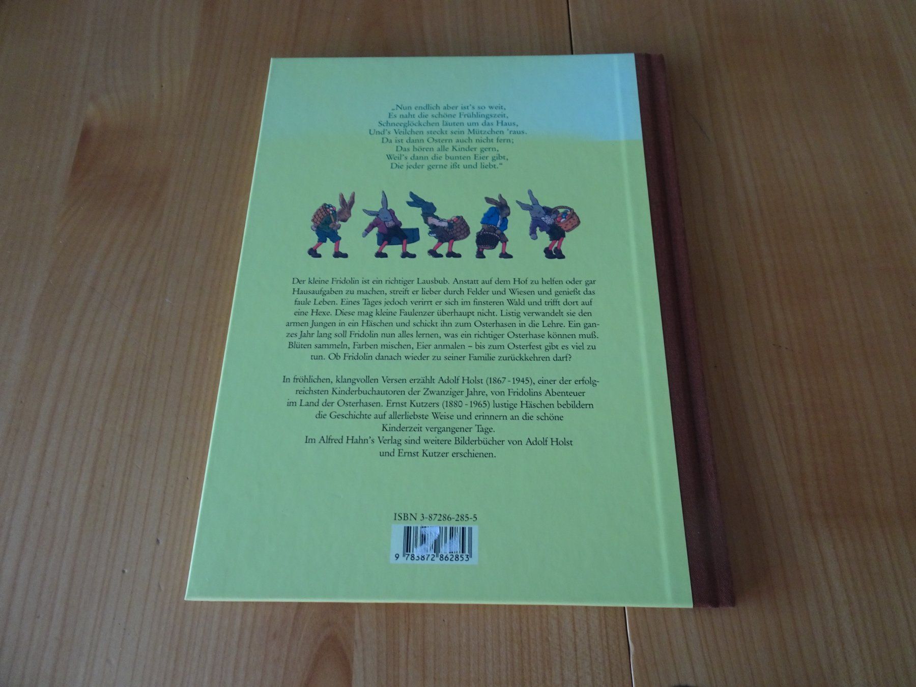 Libri: Fridolin der Osterhase, Bilderbuch, Ernst Kutzer, Adolf H. – Usato da Zürich venduto da Roulet 1