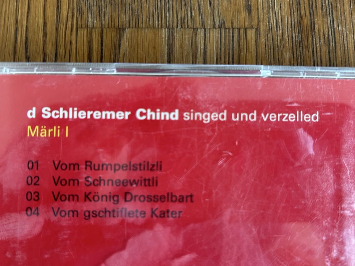 CD: D Schlieremer Chind Märli I CD – Usato da Wolhusen venduto da eve_m6cg 2