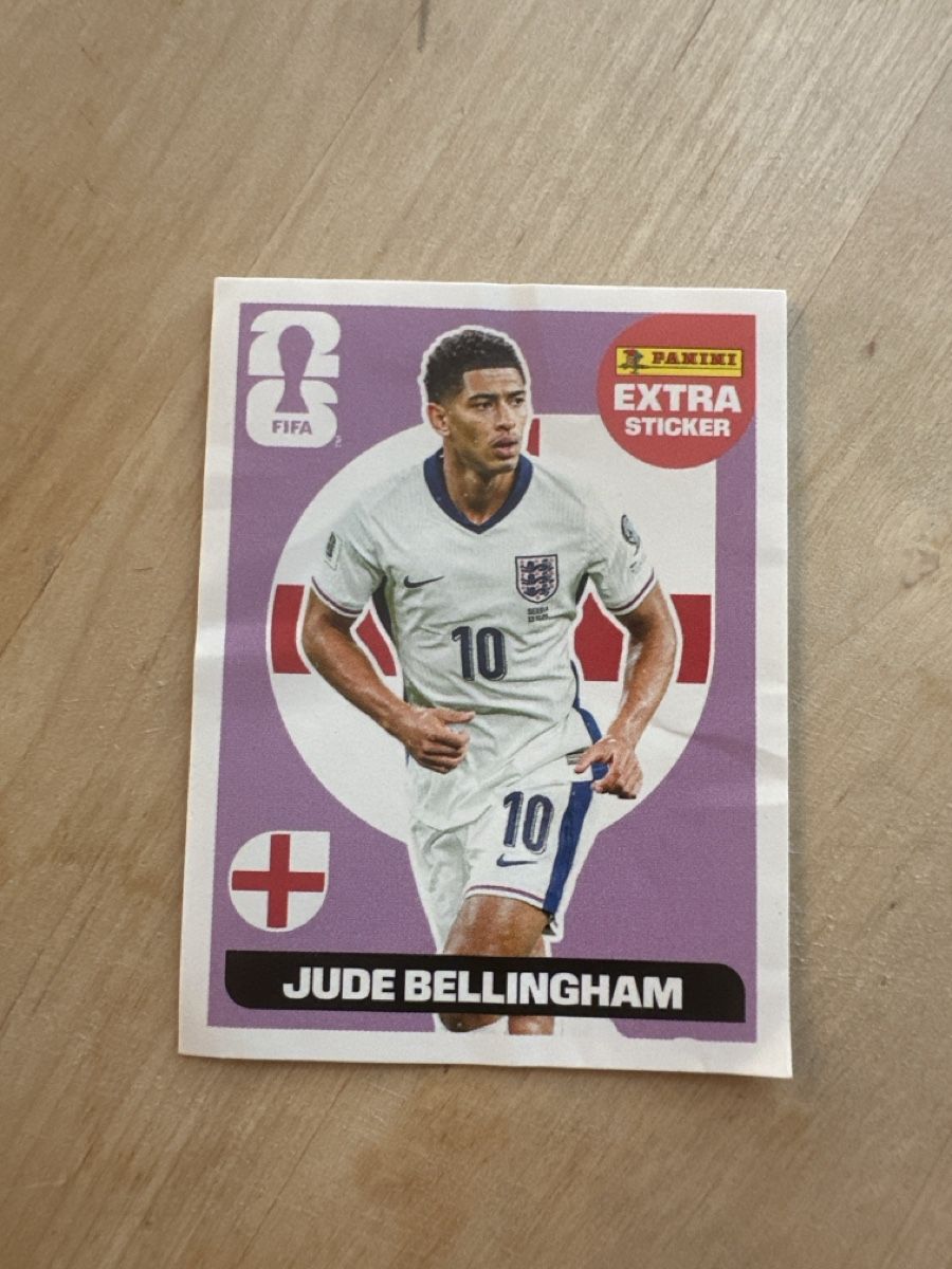 Panini Sammelbilder & Trading cards: Panini FIFA Jude Bellingham Extra Sticker – Neu (gemäss Beschreibung) aus Sion von Lolalitta