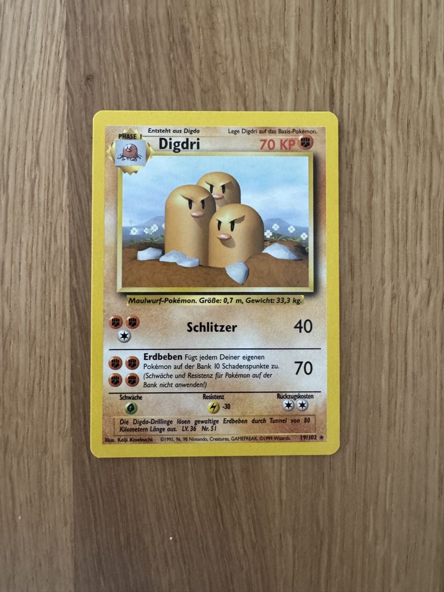 Karten: Digdri base set – Gebraucht aus Meinisberg von Knightdeals