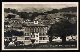 Trogen, Gasthaus Birt-Speicher, Blick au