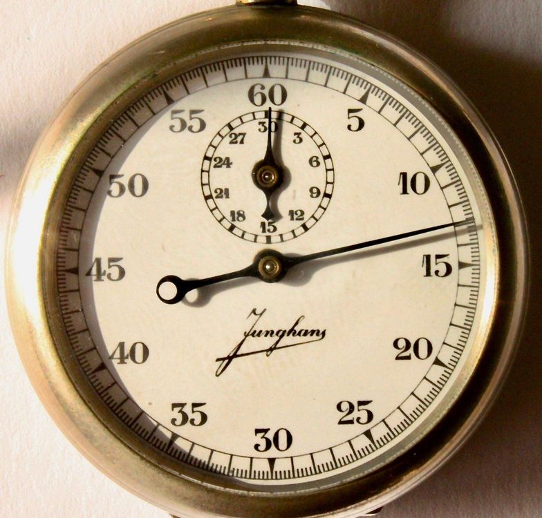 JUNGHANS STOPPUHR 30 MIN.DEUTSCHLAND PRODUKTIONSZEIT 1930